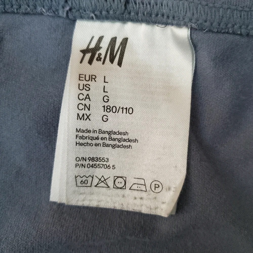 H&M Boxer Briefs in Navy Blue and Light Gray